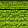 Custom Neon Green Black 3D Pattern Design Crocodile Performance T-Shirt - Image 3