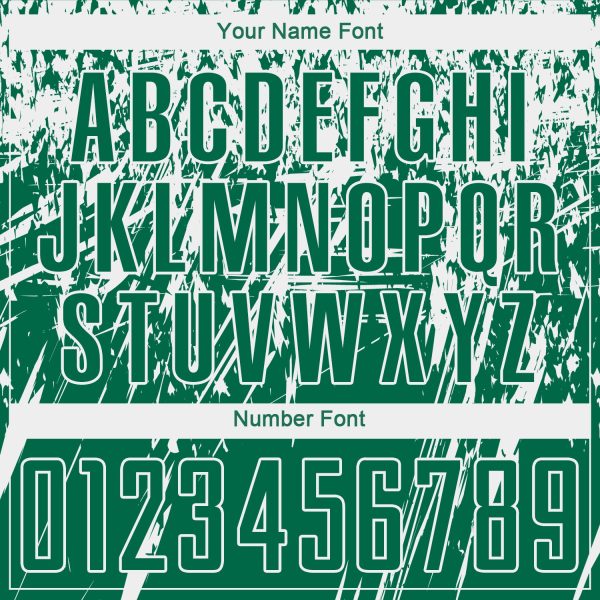 Custom Kelly Green White Sublimation Soccer Uniform Jersey - Image 5