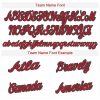 Custom White Red-Navy Baseball Jersey - Image 5